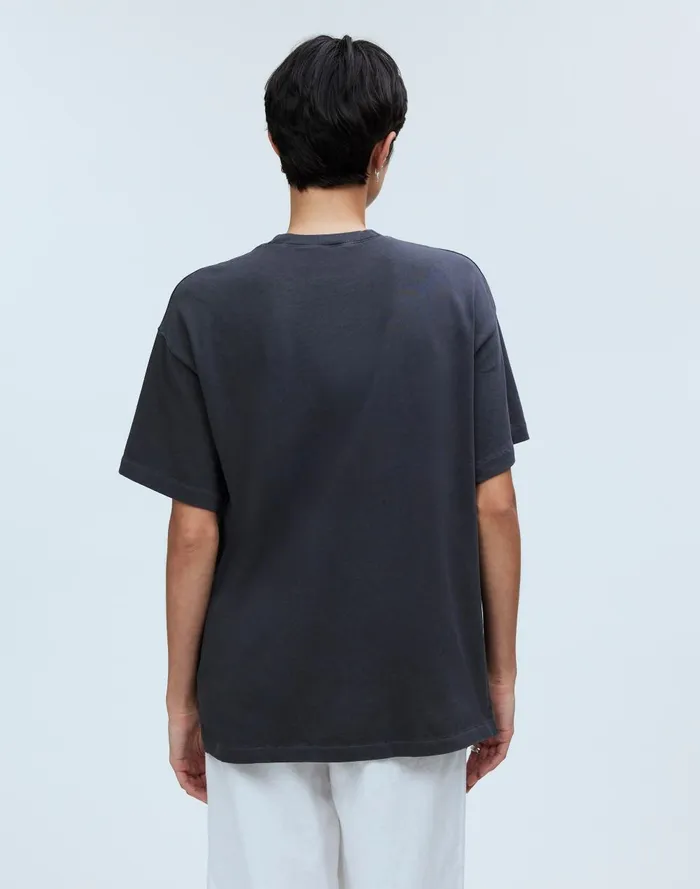 Women Tees Madewell GarmentDyed Oversized Pocket Tee