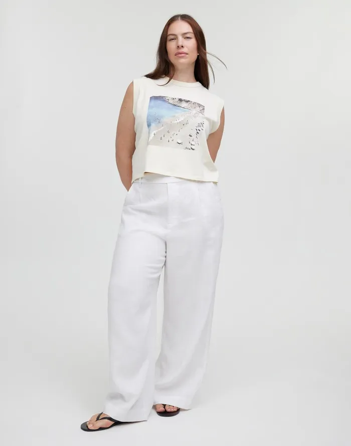 Women Tees Madewell Graphic Crewneck Muscle Tee