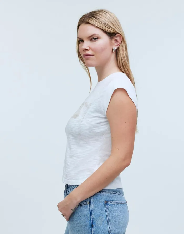 Women Tees Madewell Graphic Shrunken Tee