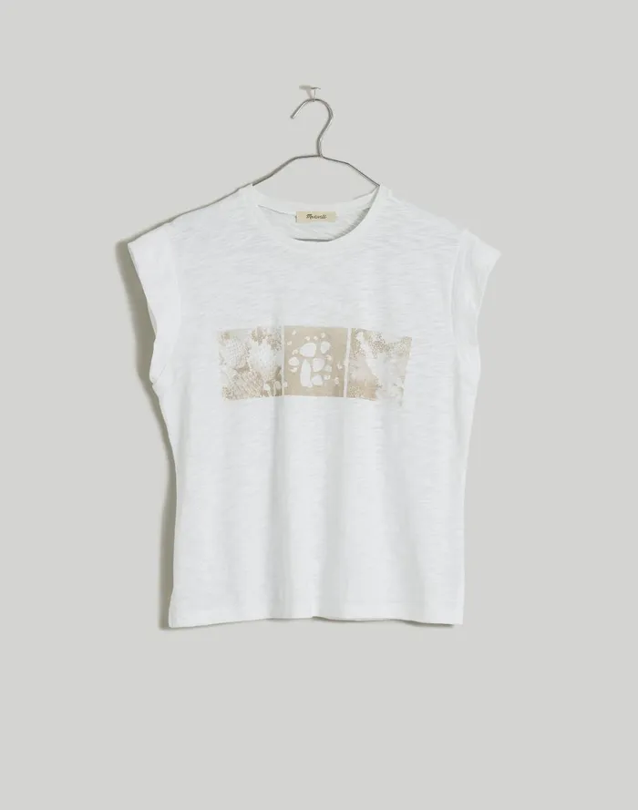 Women Tees Madewell Graphic Shrunken Tee