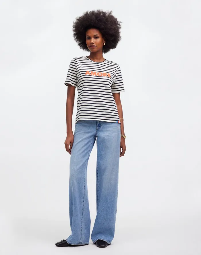 Women Tees Madewell KULE Amore Modern Tee