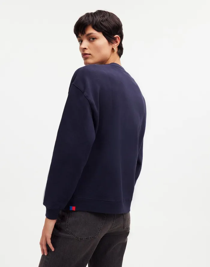 Women Tees Madewell KULE Oversized Hello New York Sweatshirt