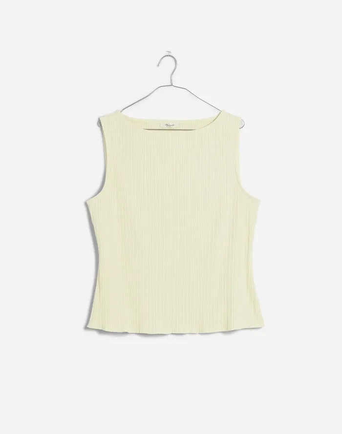 Women Tees Madewell Plus Ribbed Boatneck Tank
