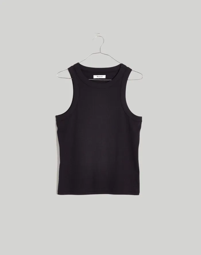 Women Tees Madewell Plus Supima Rib Cutaway Tank