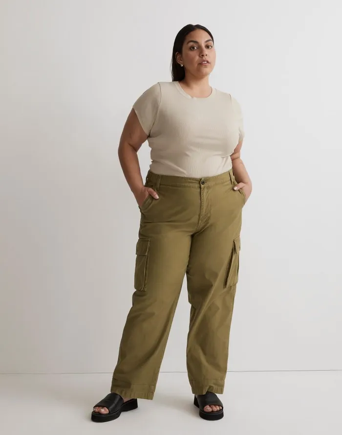 Women Tees Madewell Plus Supima Rib Tee