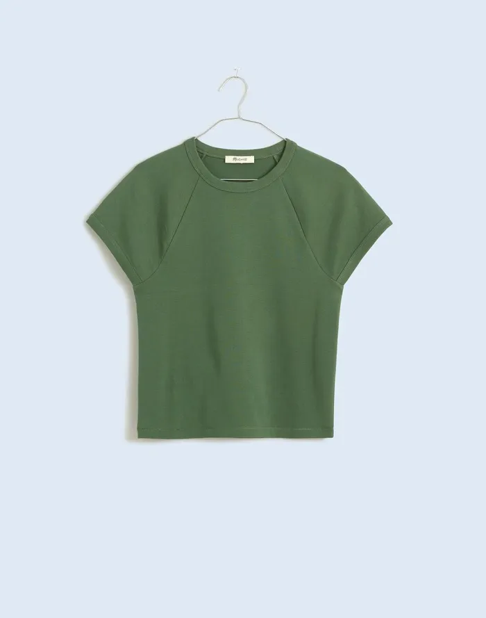 Women Tees Madewell RaglanSleeve Baby Tee