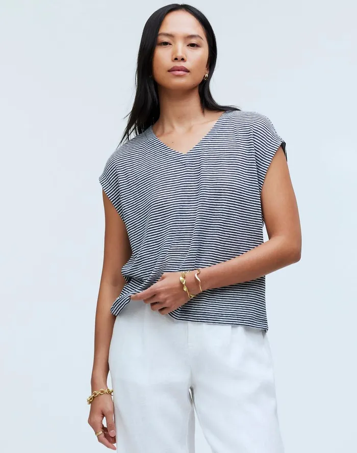 Women Tees Madewell Relaxed VNeck Tee