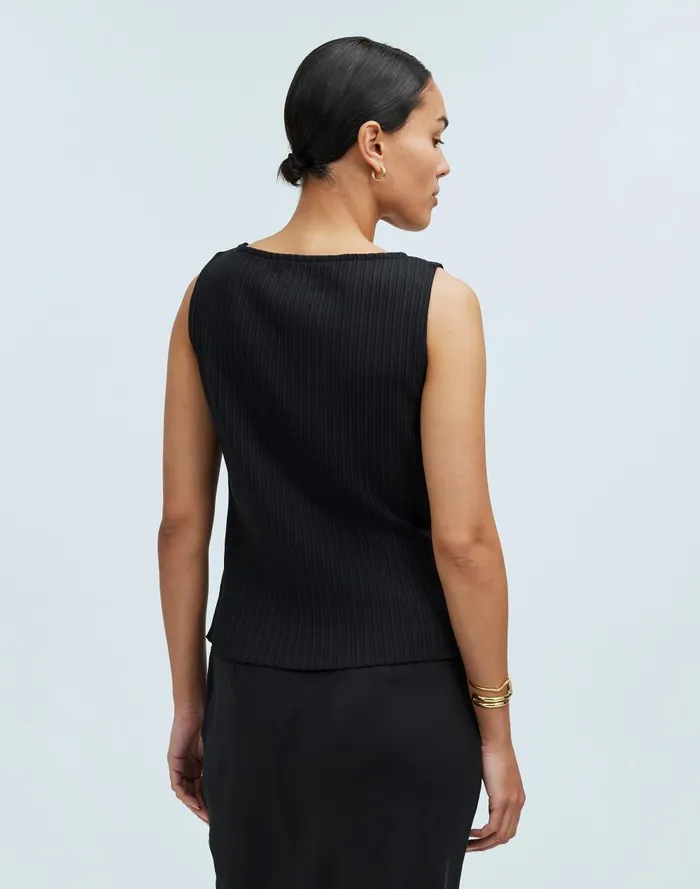 Women Tees Madewell Ribbed Boatneck Tank