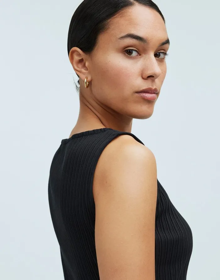 Women Tees Madewell Ribbed Boatneck Tank