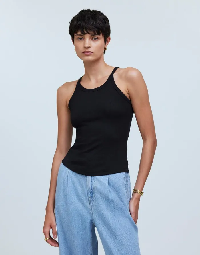 Women Tees Madewell Supima Rib 03990s Tank
