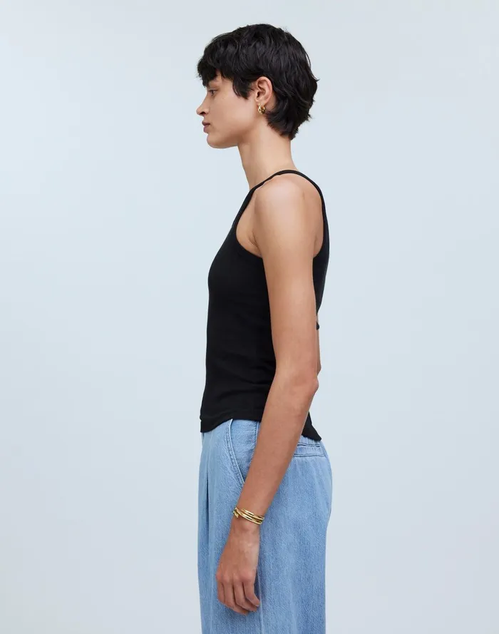 Women Tees Madewell Supima Rib 03990s Tank