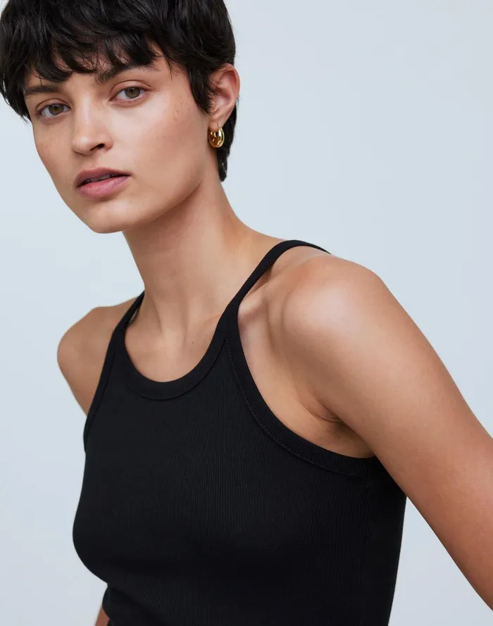Women Tees Madewell Supima Rib 03990s Tank