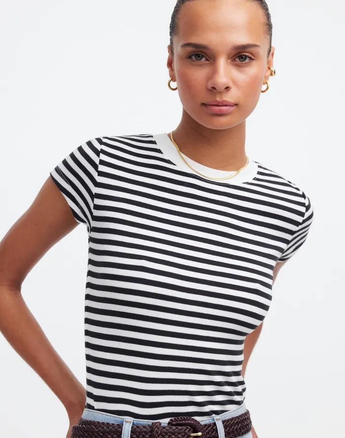 Women Tees Madewell Supima Rib Tee