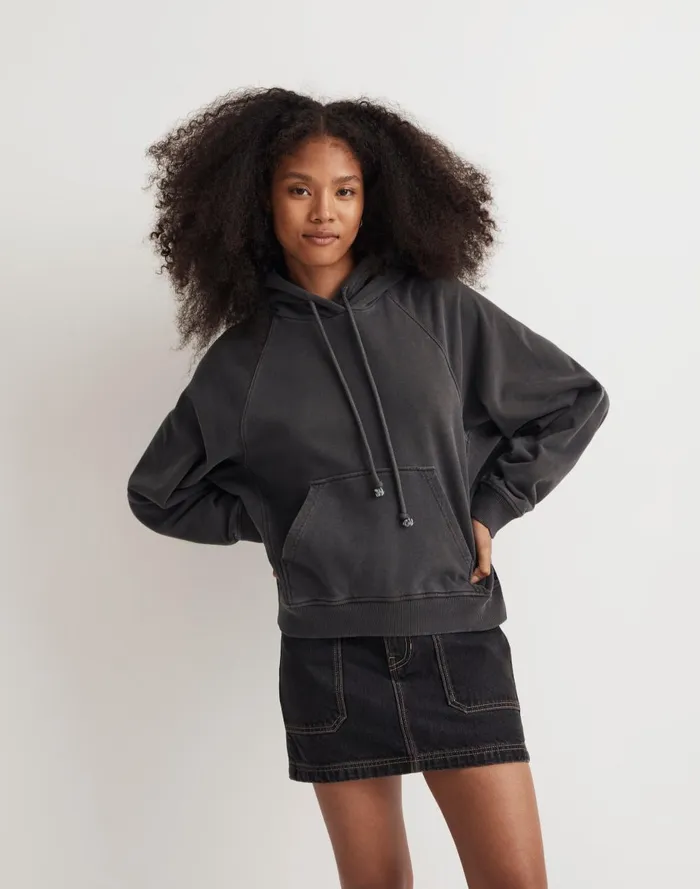 Women Tees Madewell Terry Relaxed RaglanSleeve Sweatshirt