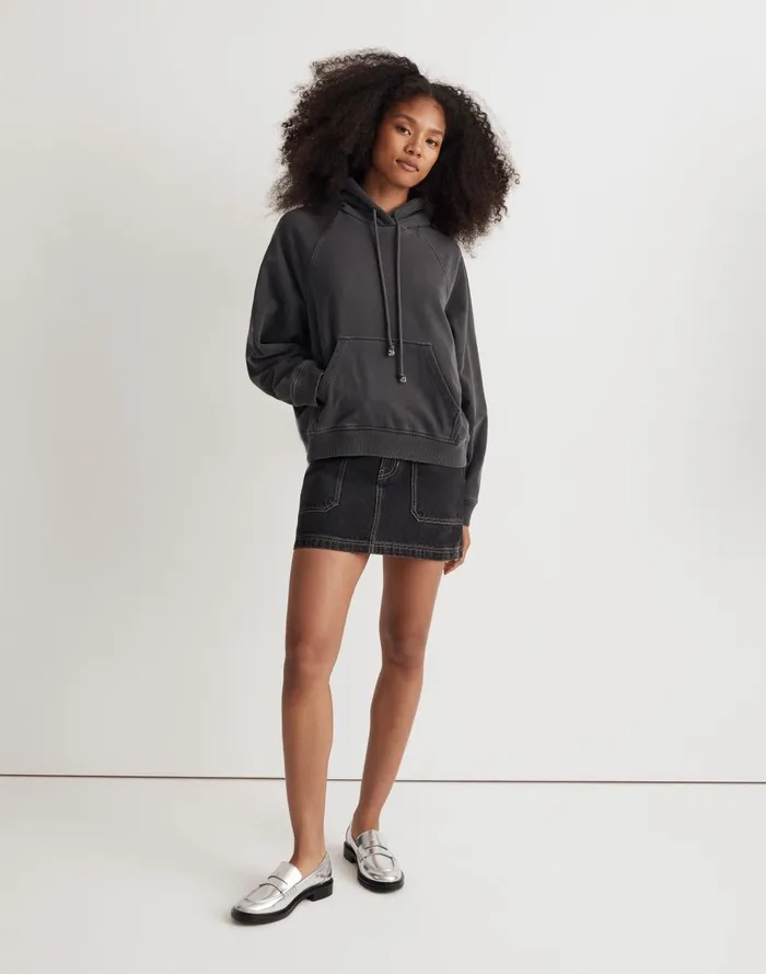 Women Tees Madewell Terry Relaxed RaglanSleeve Sweatshirt