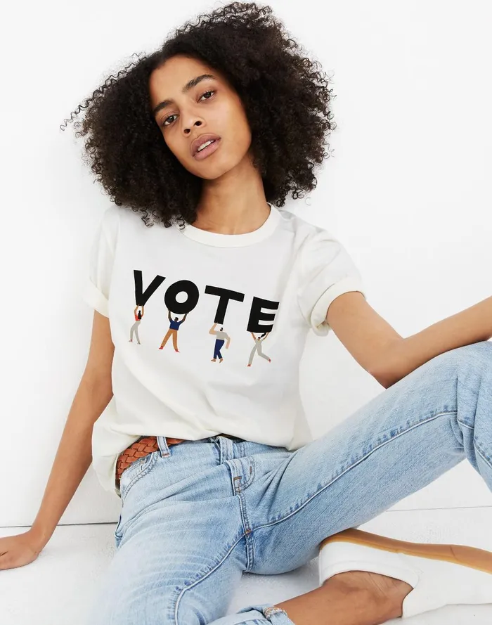 Women Tees Madewell Vote Graphic Tomboy Tee