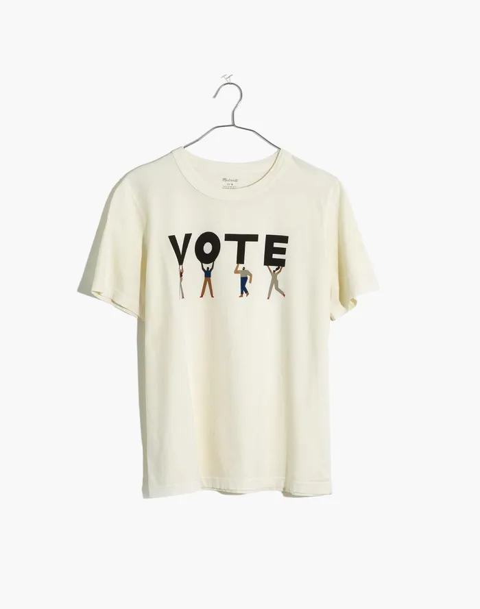Women Tees Madewell Vote Graphic Tomboy Tee