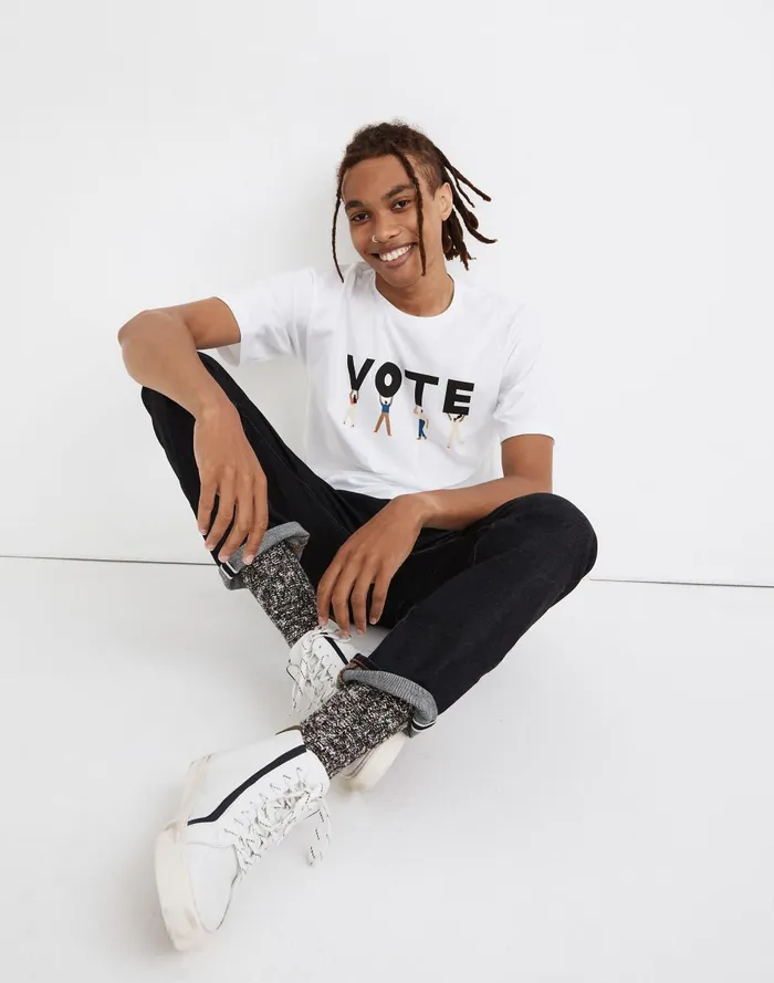 Women Tees Madewell Vote Graphic Unisex Tee