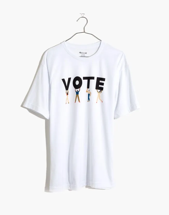 Women Tees Madewell Vote Graphic Unisex Tee