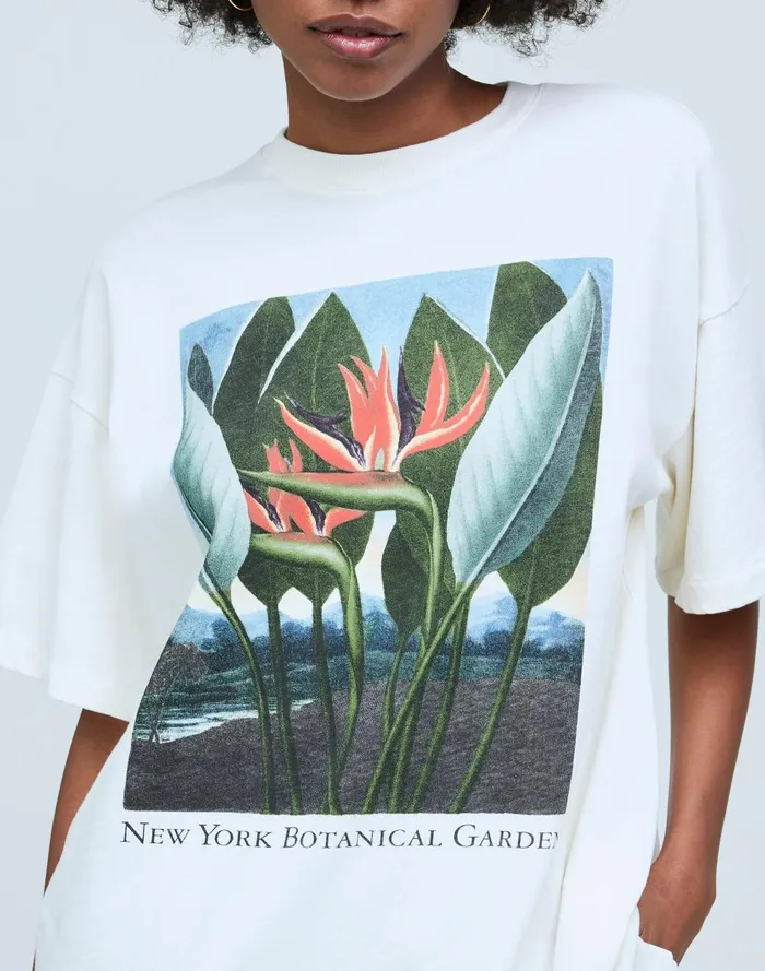 Women Tees Madewell X NYBG Graphic ExBoyfriend Tee