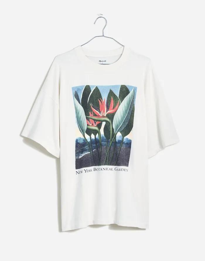 Women Tees Madewell X NYBG Graphic ExBoyfriend Tee