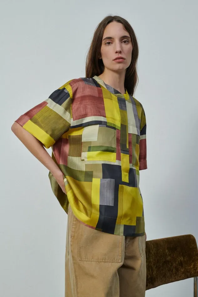 Women TEGAN SHIRT Yellowkhaki Soeur Shirts