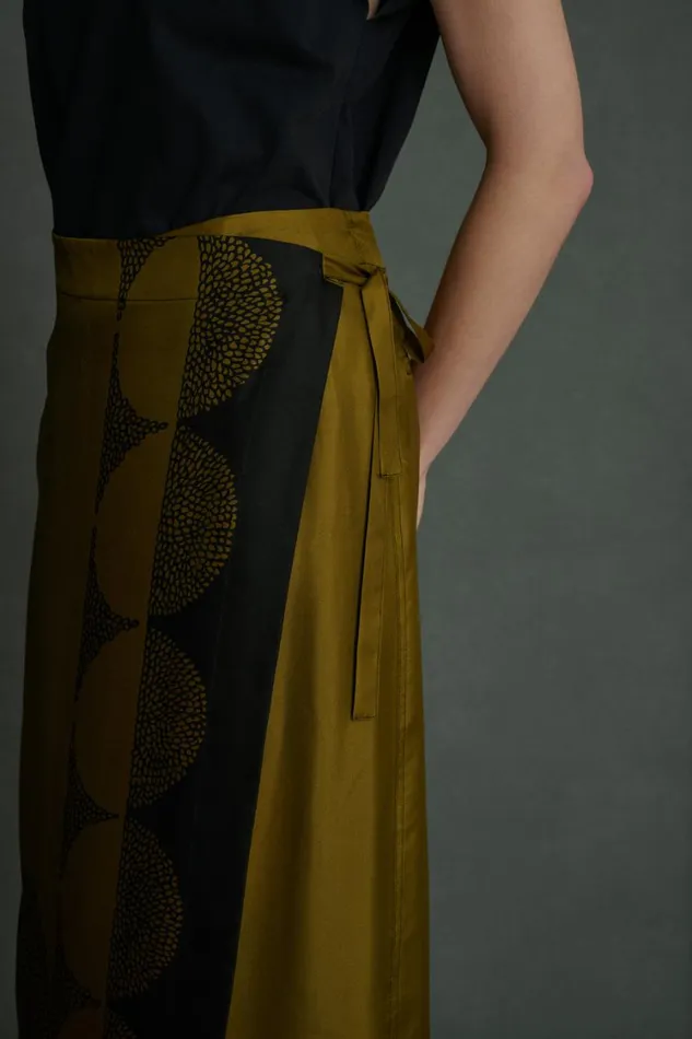 Women TENSI SKIRT Khakiblack Soeur Skirts and Shorts