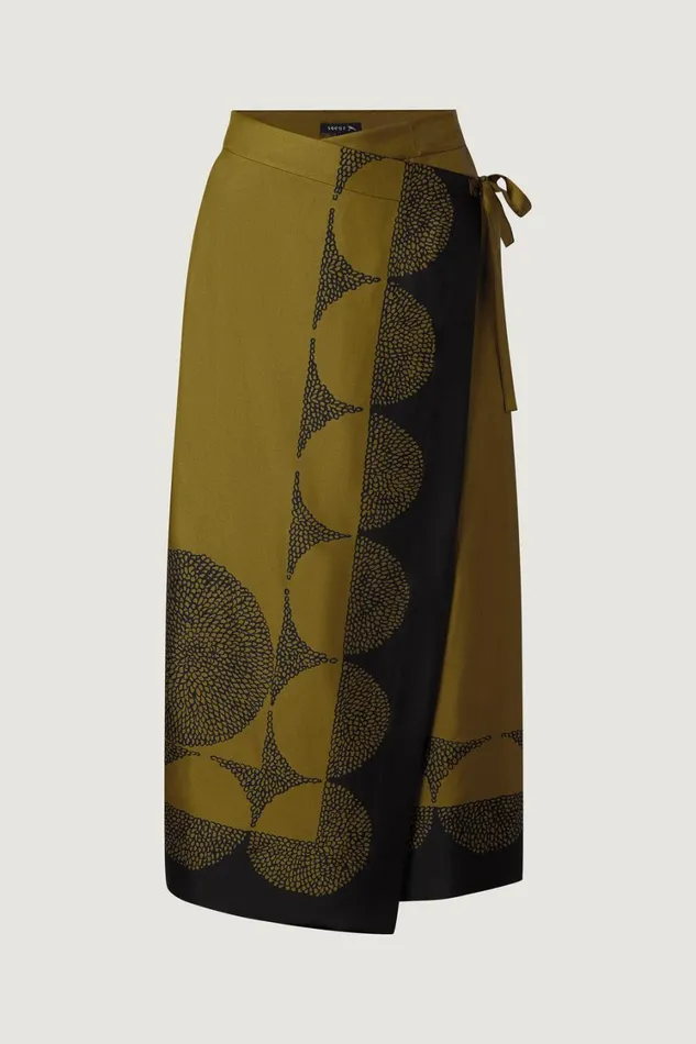 Women TENSI SKIRT Khakiblack Soeur Skirts and Shorts