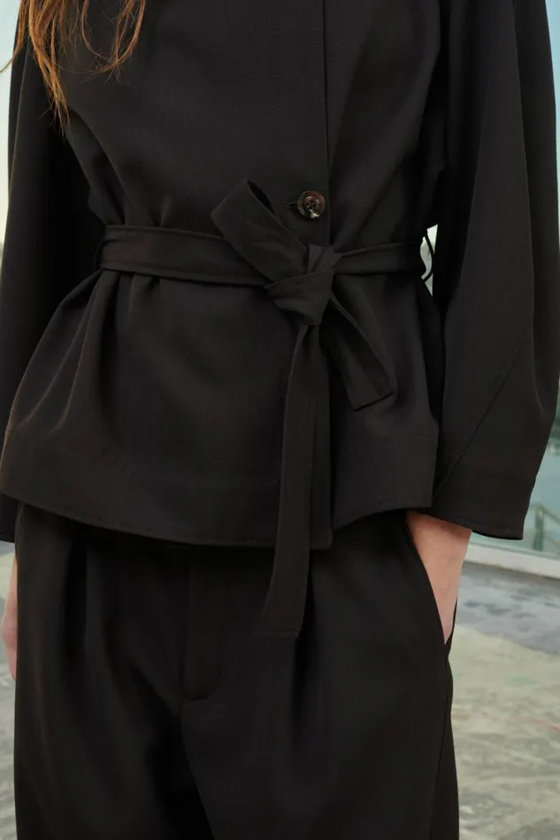 Women THEIA JACKET Coal Soeur Jackets and Coats