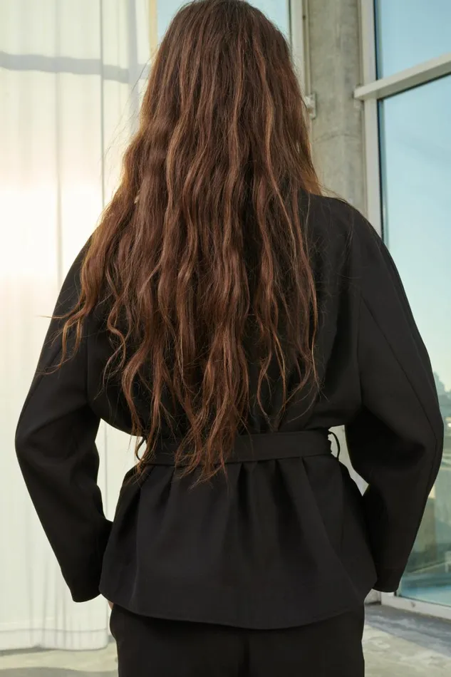 Women THEIA JACKET Coal Soeur Jackets and Coats