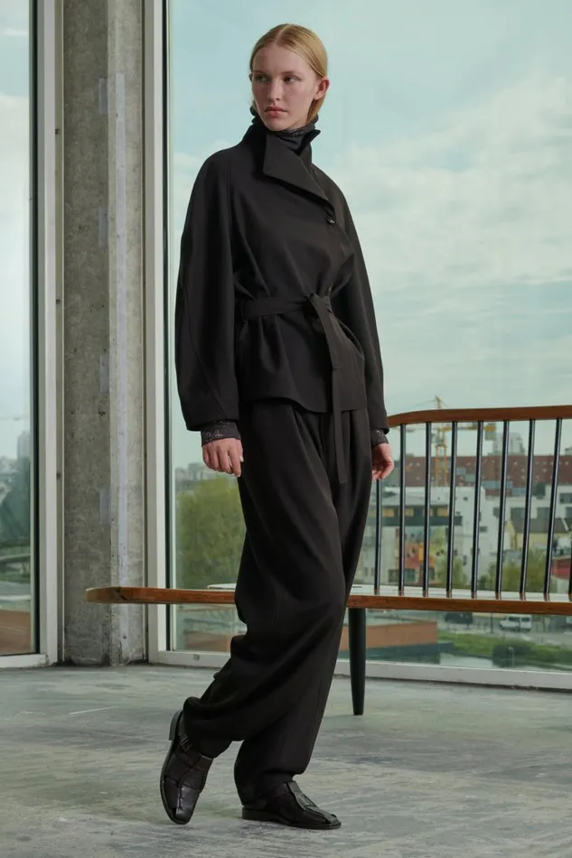 Women THEIA JACKET Coal Soeur Jackets and Coats