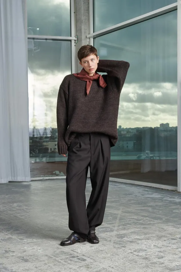 Women TIMON TROUSERS Coal Soeur Trousers