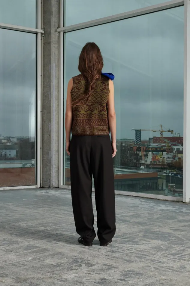 Women TIMON TROUSERS Coal Soeur Trousers
