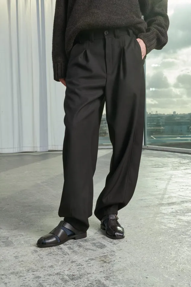 Women TIMON TROUSERS Coal Soeur Trousers