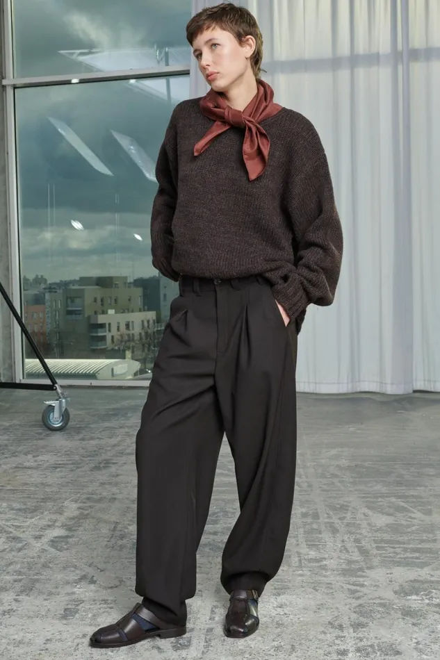 Women TIMON TROUSERS Coal Soeur Trousers