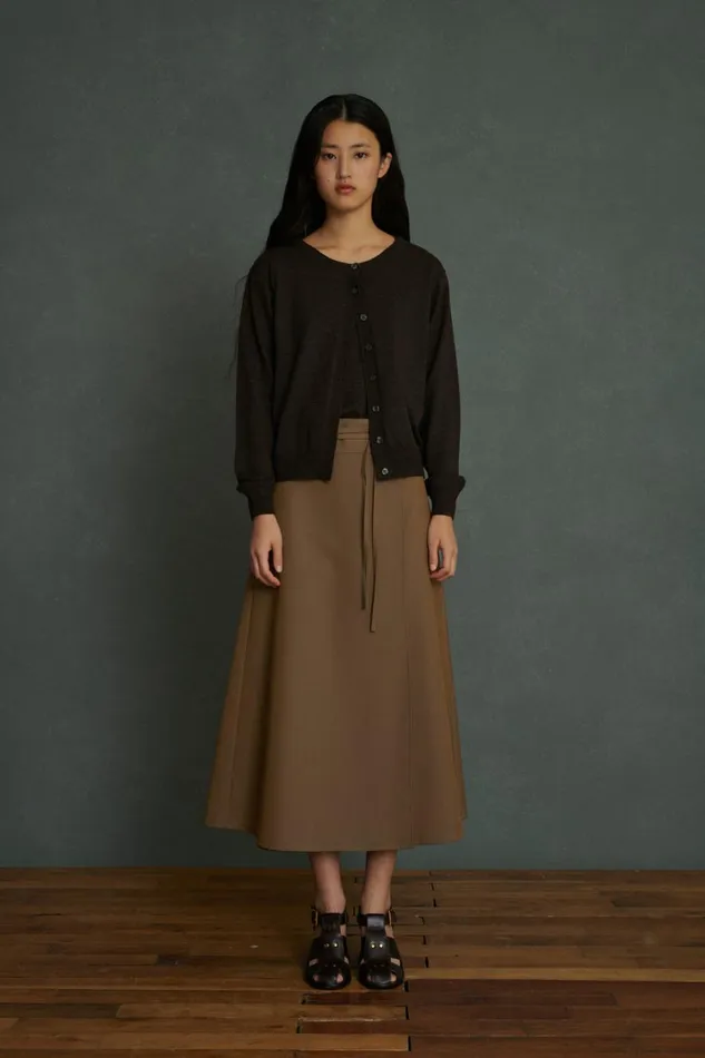 Women TITA CARDIGAN Dark Brown Soeur Jumpers and Cardigans