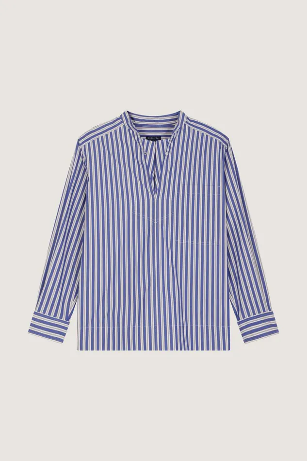 Women TOGO SHIRT Blueoffwhite Soeur Shirts