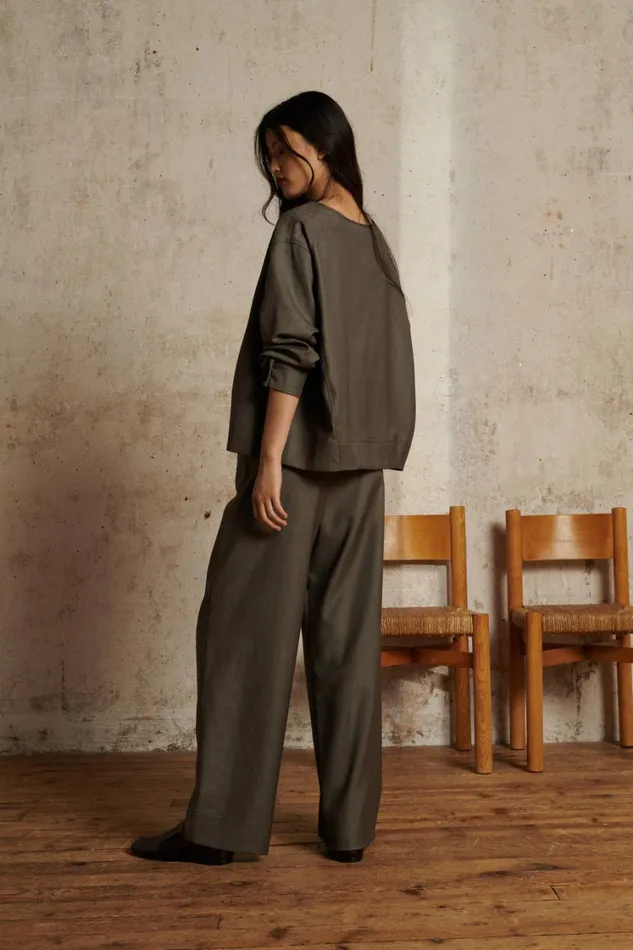 Women TOKYO TROUSERS Grey Soeur Trousers