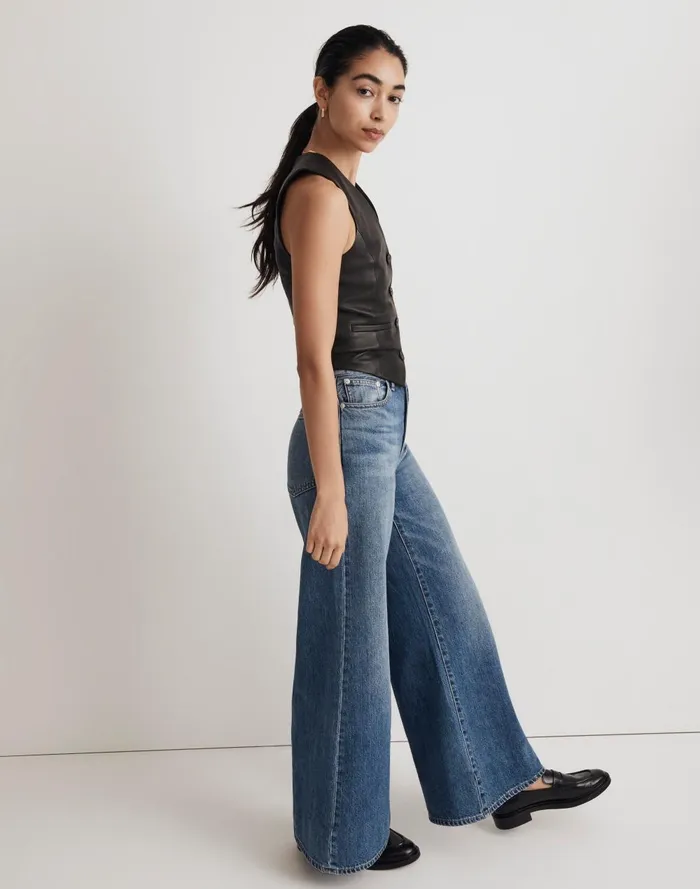 Women Tops and Shirts Madewell Leather Vest