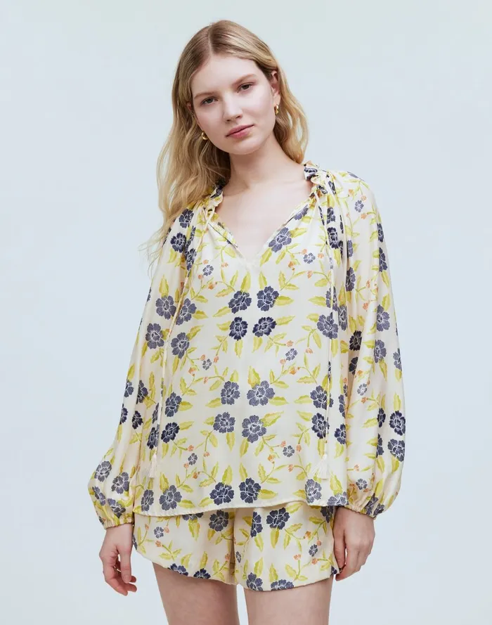 Women Tops and Shirts Madewell Natalie Martin Penny Blouse