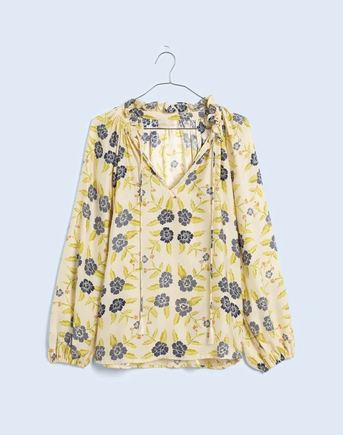 Women Tops and Shirts Madewell Natalie Martin Penny Blouse