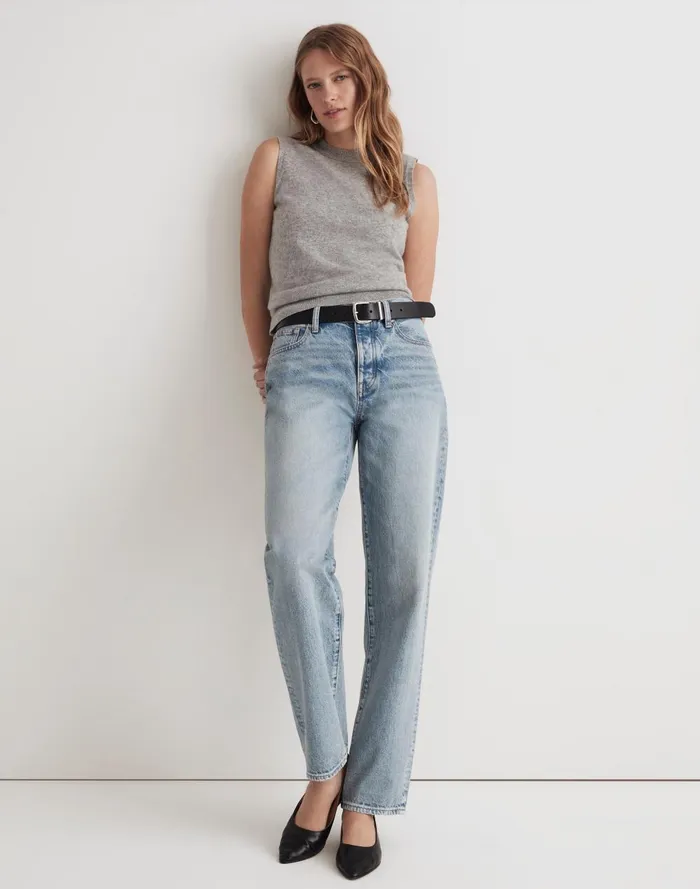 Women Tops and Shirts Madewell Responsible Cashmere Crewneck Sweater Vest
