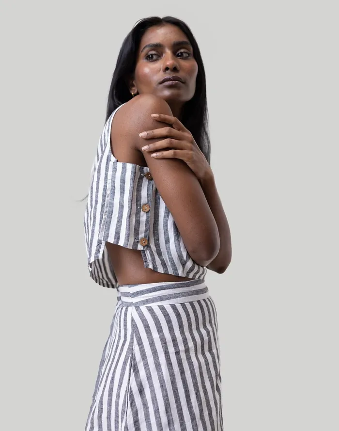 Women Tops and Shirts Madewell Reistor Boxy Crop Top