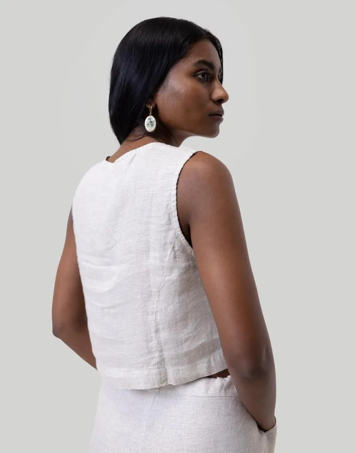 Women Tops and Shirts Madewell Reistor Crop Vest