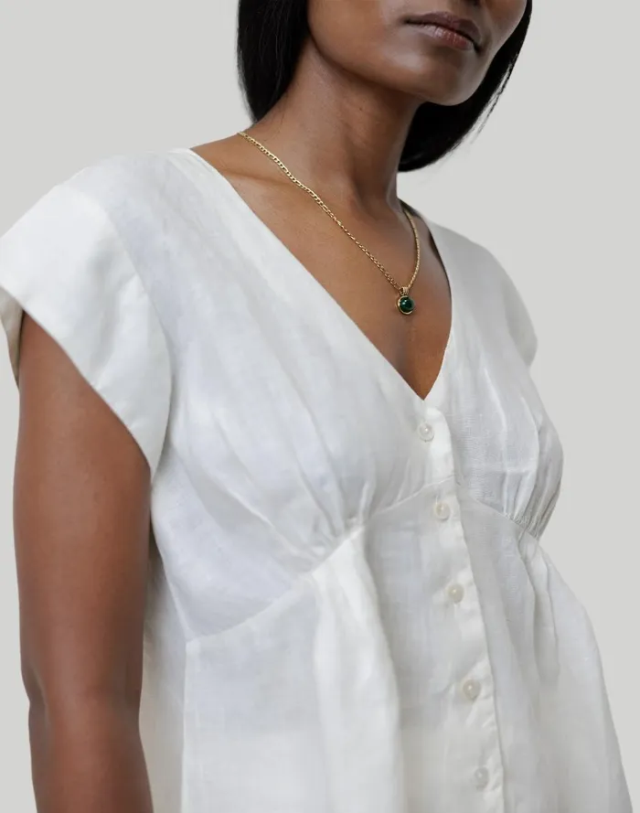 Women Tops and Shirts Madewell Reistor Deep VNeck Top