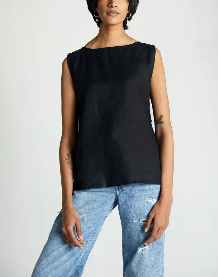 Women Tops and Shirts Madewell Reistor The Black In Business Top