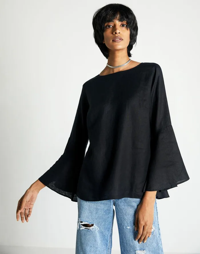 Women Tops and Shirts Madewell Reistor The Button Back Shirt