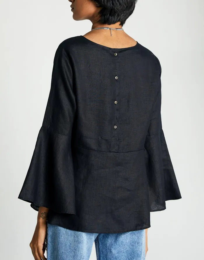 Women Tops and Shirts Madewell Reistor The Button Back Shirt