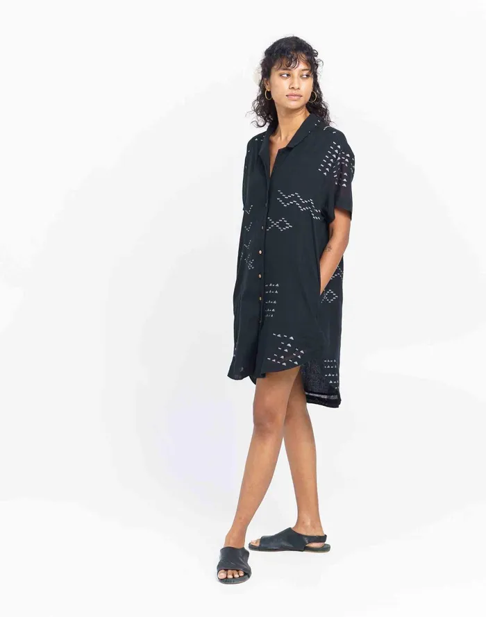 Women Tops and Shirts Madewell World Of Crow RelaxedFit Shirt Tunic