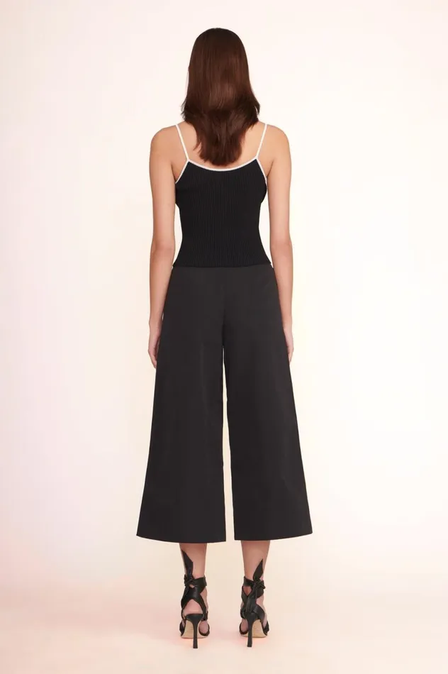 Women Tops STAUD SOLEIL TOP BLACK WHITE Women Tops STAUD SOLEIL TOP BLACK WHITE